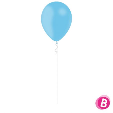 Ballon Latex Bleu Ciel