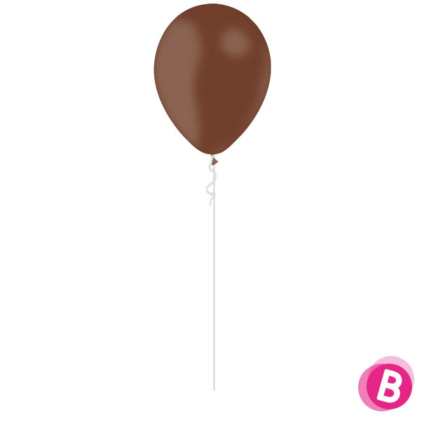 Ballon Latex Chocolat