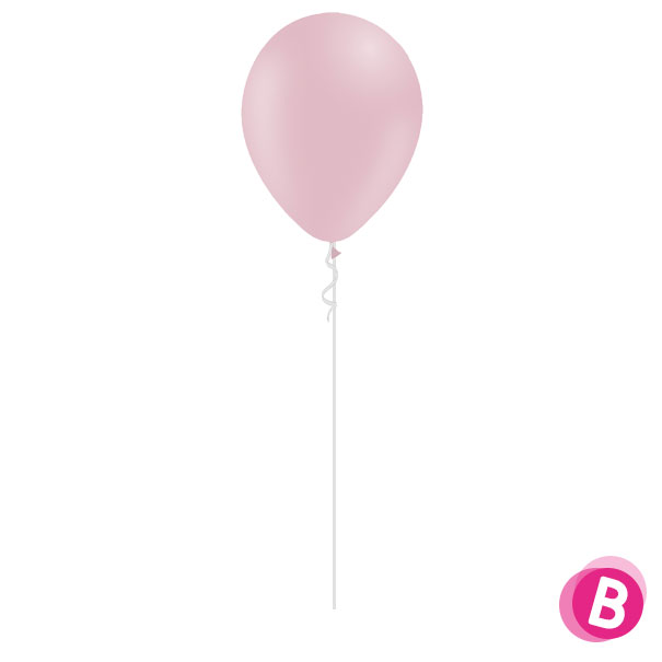 Ballon Pastel Rose Bébé - A la couleur - Ballonrama Ballonrama