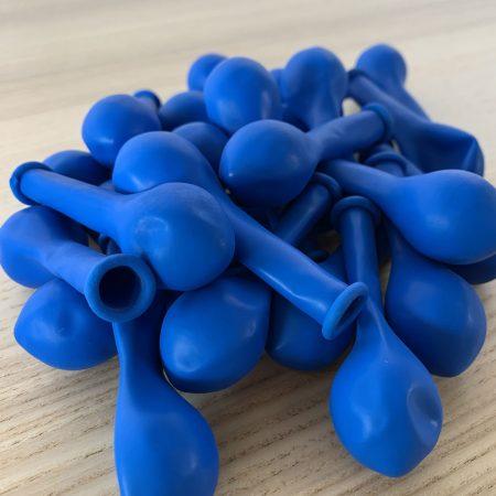 Pochette de 25 petits ballons bleu roi