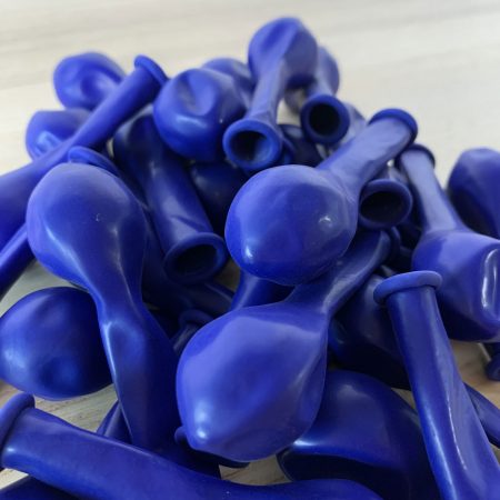 Pochette de 25 petits ballons Bleu Marine
