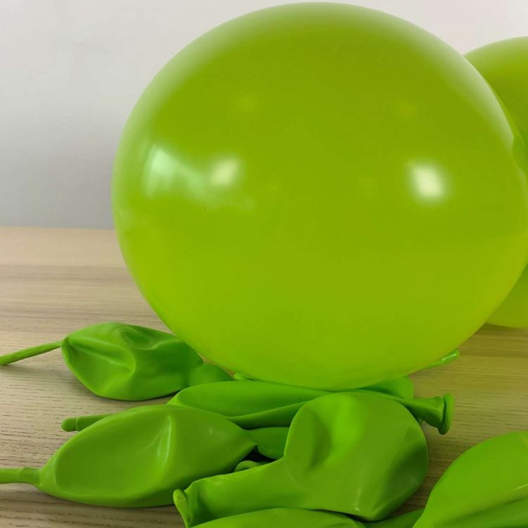 Pochette 10 ballons de construction Limette