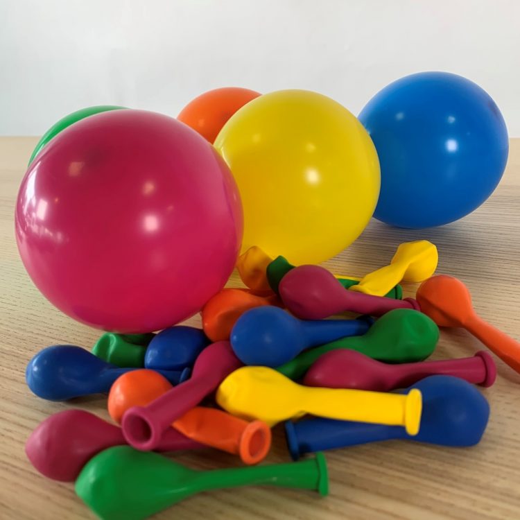 25 ballons Multicolores