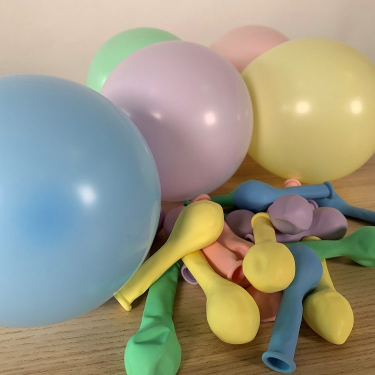 25 ballons 13cm Pastel Assortis