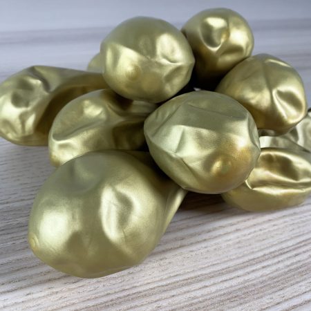 pochette ballons 30cm or brillant