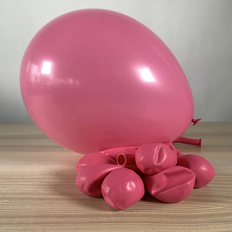 ballons rose 30cm gonflé