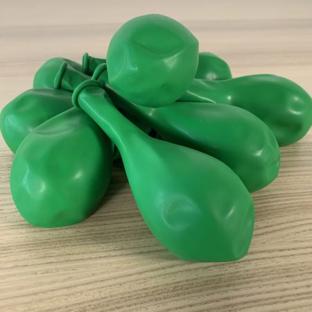 pochette ballons 30cm vert