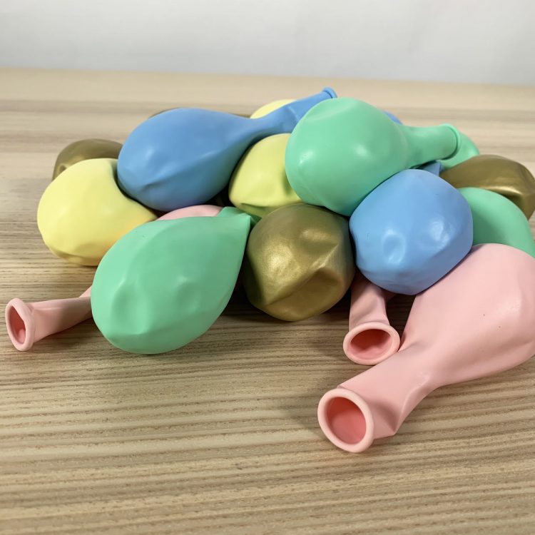 20 ballons eclat pastel