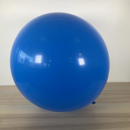 Ballon 60cm Bleu Roi Gonflé