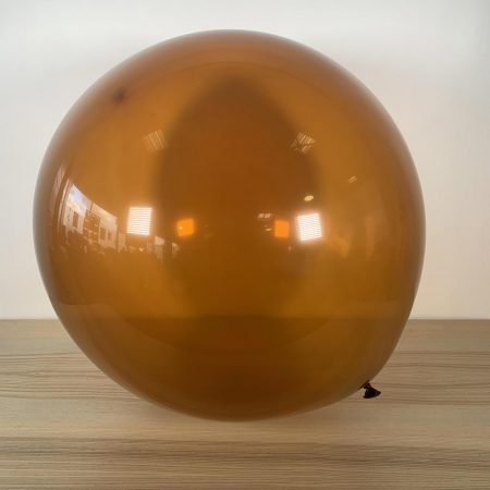 Ballon 60cm Marron Gonflé
