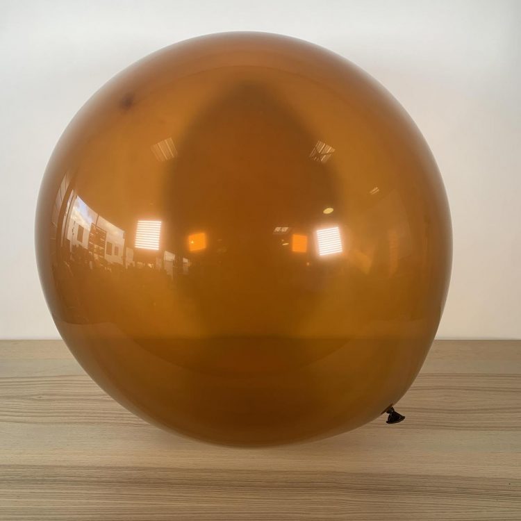 Ballon 60cm Marron Gonflé
