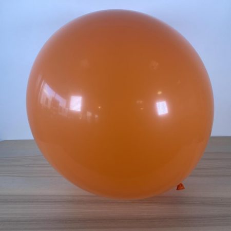 Ballon 60cm Orange Gonflé