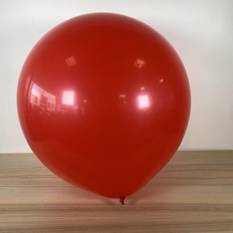 Ballon 60cm Rouge Gonflé