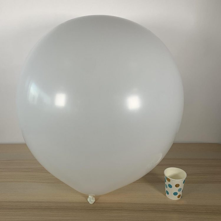 Ballon géant 60cm Blanc