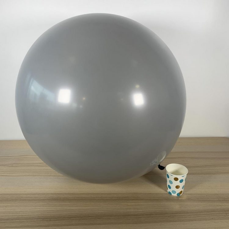 Ballon géant 60cm Gris