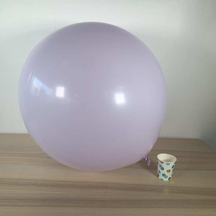 Ballon géant 60cm Pastel lavande