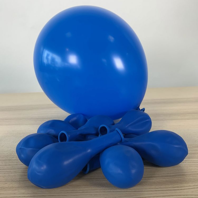 Ballons 30cm Bleu Roi Gonflés