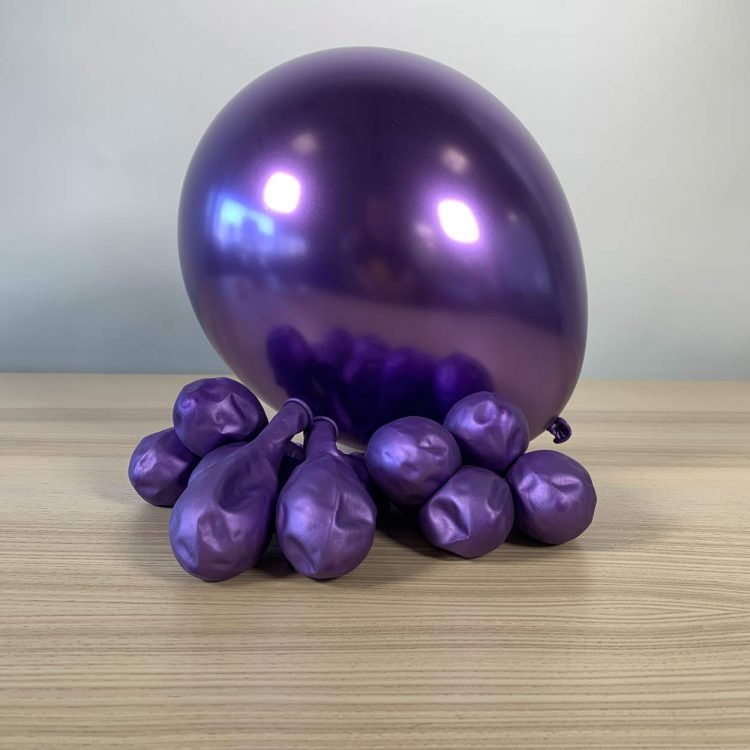 Ballons 30cm Violet Brillant