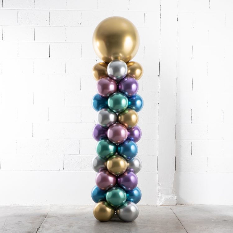 Structure colonne de ballons Metal