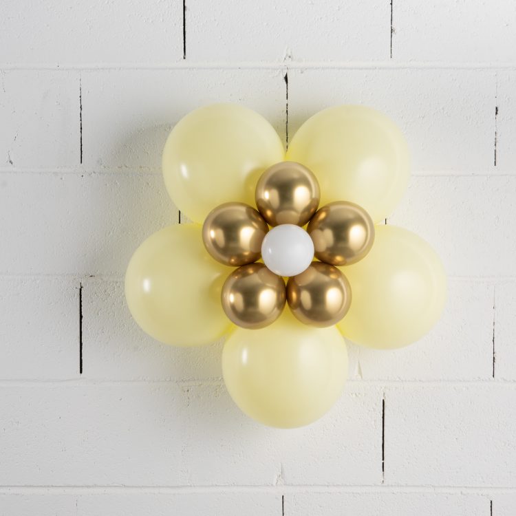 Fleur en ballons Jaune