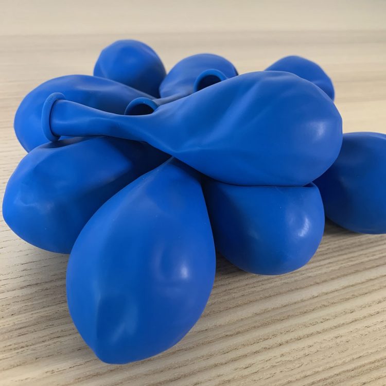Lot Ballons 30cm Bleu Roi