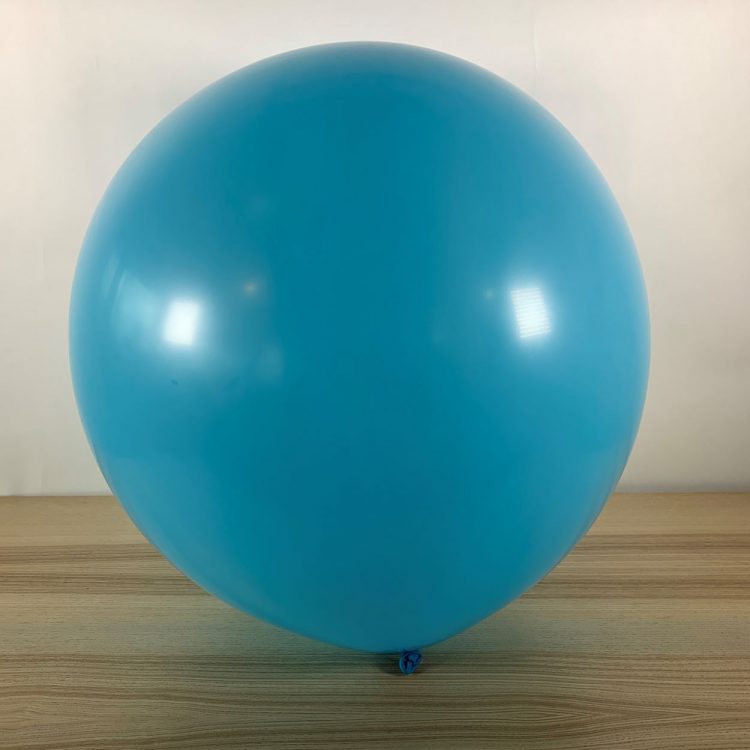 Ballon 60cm Bleu Ciel Gonflé