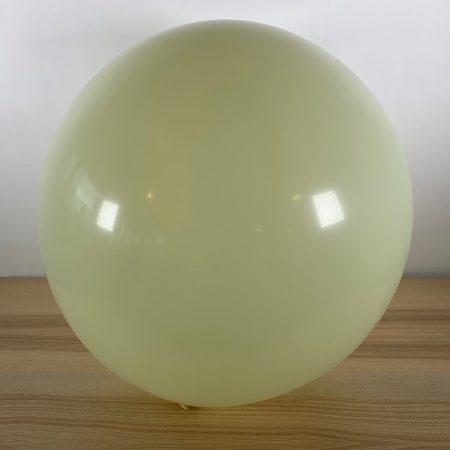 Ballon 60cm Ivoire Gonflé