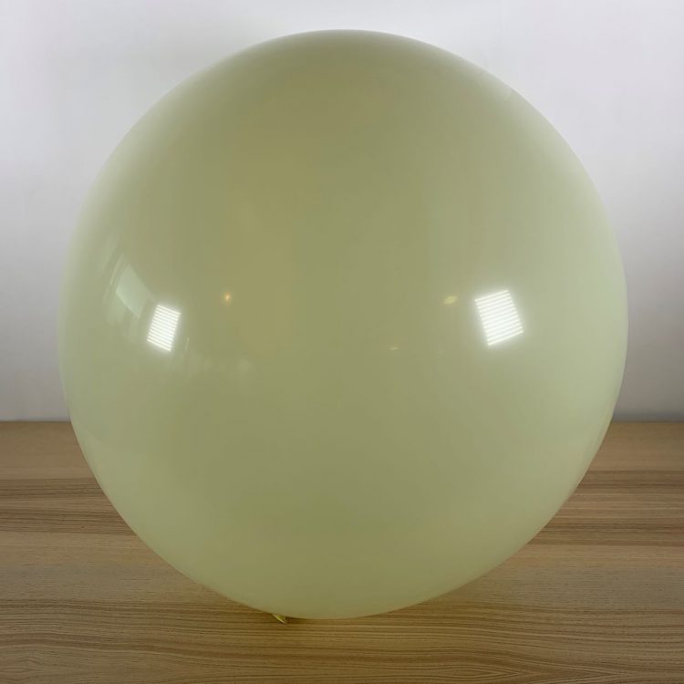 Ballon 60cm Ivoire Gonflé