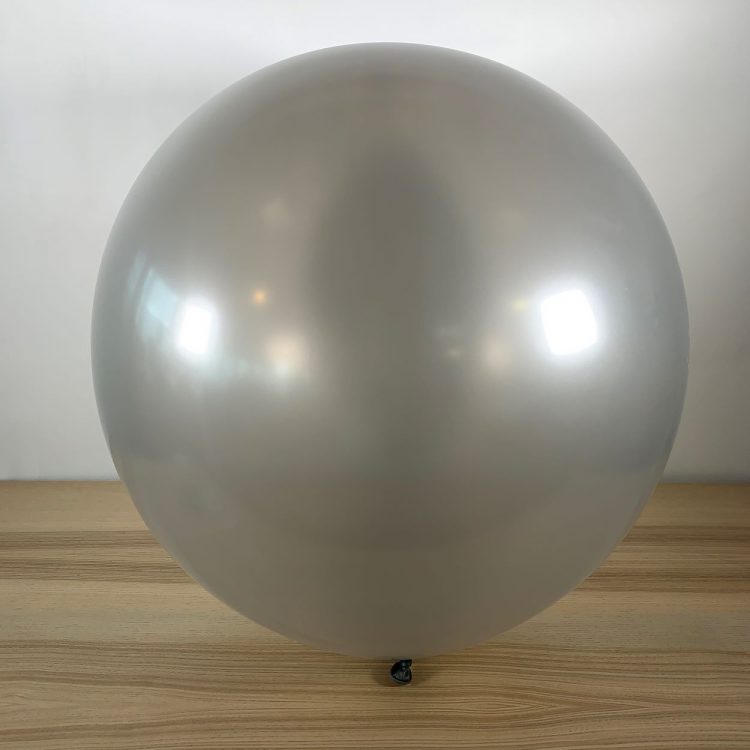 Ballon 60cm Métal Argent Gonflé