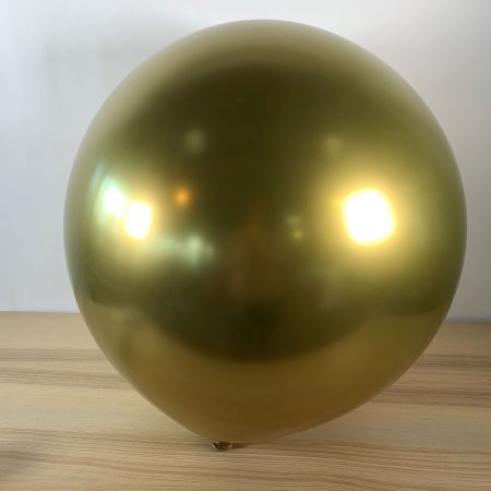 Ballon 60cm Or Brillant Gonflé