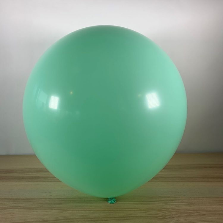 Ballon 60cm Pastel Menthe Gonflé