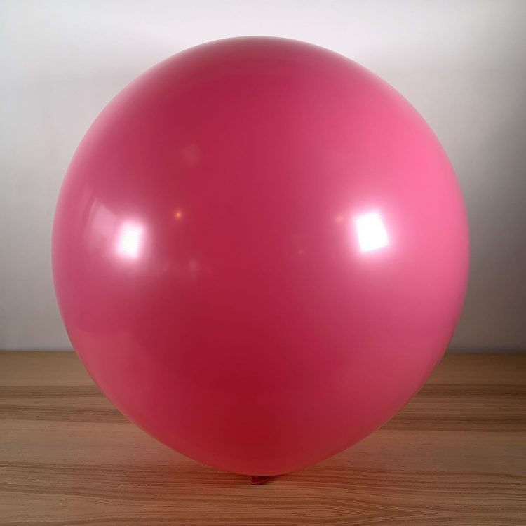 Ballon 60cm Rose Gonflé
