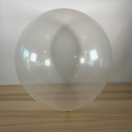 Ballon 60cm Transparent Gonflé