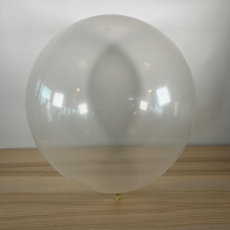 Ballon 60cm Transparent Gonflé