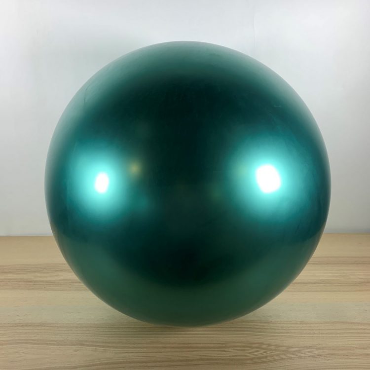 Ballon 60cm Vert Brillant Gonflé