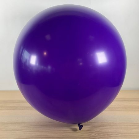 Ballon 60cm Violet Gonflé