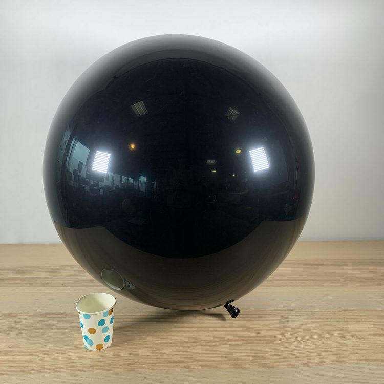 Ballon géant 60cm Noir