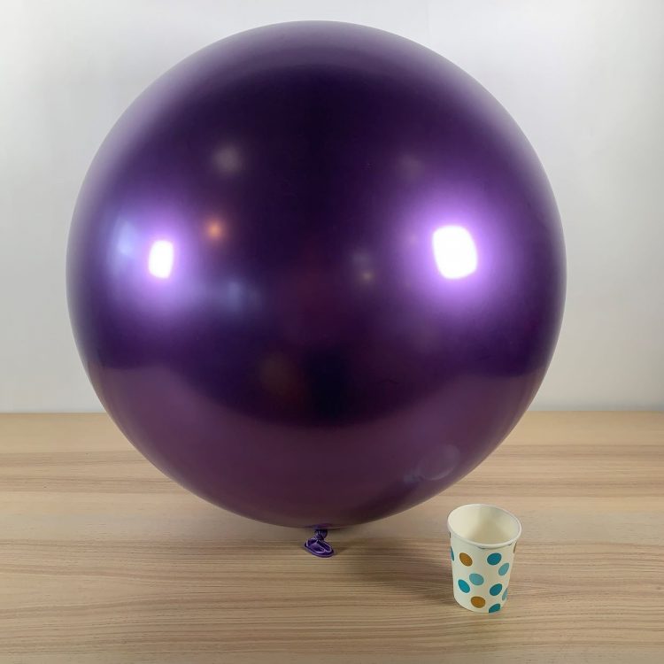 Ballon géant 60cm Violet Brillant