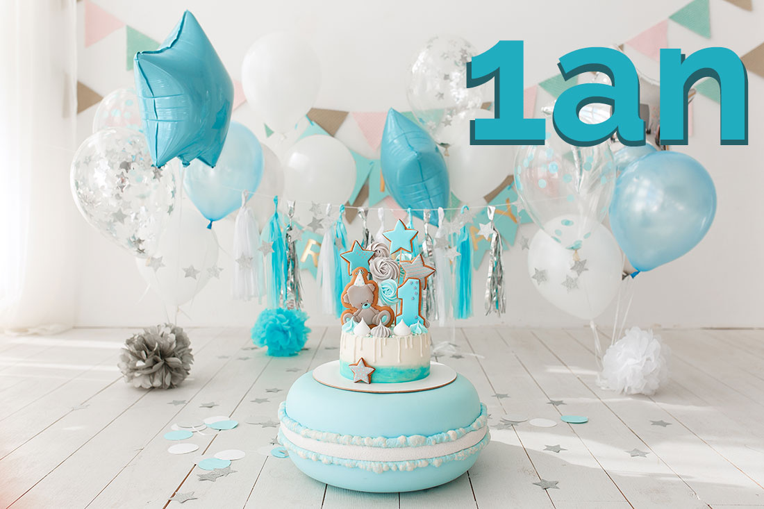ballon anniversaire 1 an