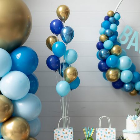 bouquet de ballons livrés gonflés à l'air 11 tiges